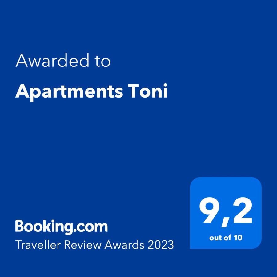 פודסטראנה Apartments Toni מראה חיצוני תמונה